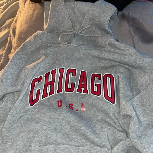 chicago hoodie grey - Picture 2 of 2